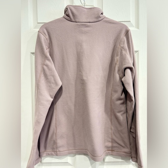 Patagonia Women's XL Micro D 1/4 Zip Fleece Pullover Jacket Stingray Mauve NWT - Picture 3 of 8